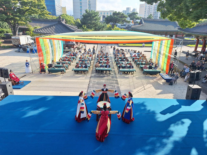 탐라순력도 제주양로 재현 행사