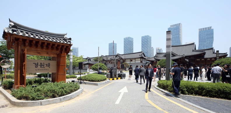 '경원재바이워커힐 오프닝' 행사. /사진=인천경제청