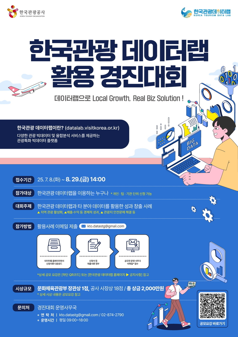 ‘한국관광 데이터랩 활용 경진대회'. /사진=한국관광공사