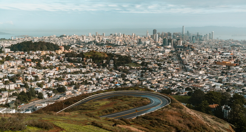 SF Cityview from Twin peaks. /샌프란시스코 관광청