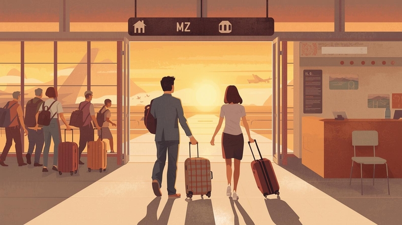 MZ세대가 떠난 관광업. /canva