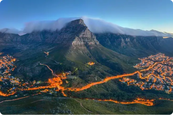 두 개의 바다가 만나는 도시, 케이프타운