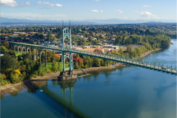 태평양에서 화산 호수까지, 오리건이라는 거대한 풍경 지도