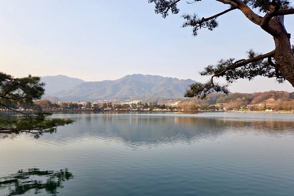 천년의 물 위에 내려앉은 산…충북 제천 의림지와 용추폭포