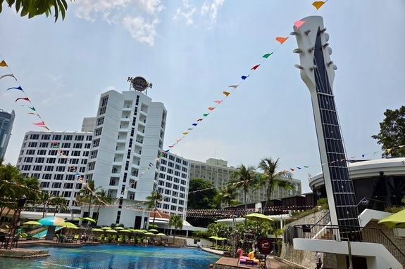 태국 파타야 하드락호텔, 바다가 아닌 시간으로 고르는 호텔