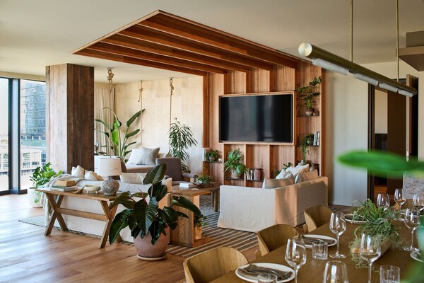 River Penthouse at 1 Hotel Melbourne Credit: Mikkel Vang