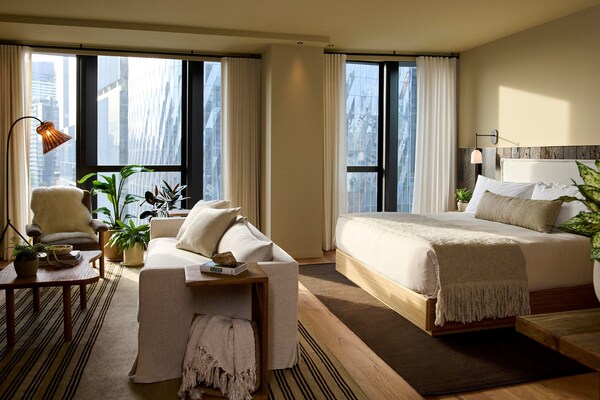 City Reserve Suite at 1 Hotel Melbourne Credit: Mikkel Vang